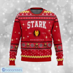 Tony Stark Ironman Marvel Ugly Sweater Merry-making Ugly Christmas 3D Sweater Gift For Men And Women - Tony Stark Ironman Marvel Ugly Sweater Photo_1