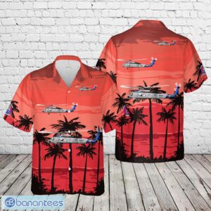 US Navy SH-60F Seahawk HS-10 Warhawks, 17 -164073. Medal of Honor - Lt Clyde Lassen, NAS North Island, San Diego, CA Aloha Hawaiian Shirt Product Photo 1