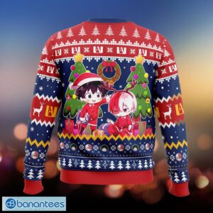 Christmas Midorya Shoto MHA Men Ugly Christmas Sweater Gift For Adult - Christmas Midorya Shoto MHA Ugly Christmas Sweater Photo_2