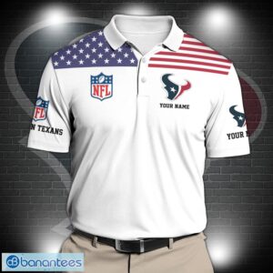 Houston Texans Sport Polo Shirt Custom Name Sport Gifts Ideas For Father's Days Product Photo 2