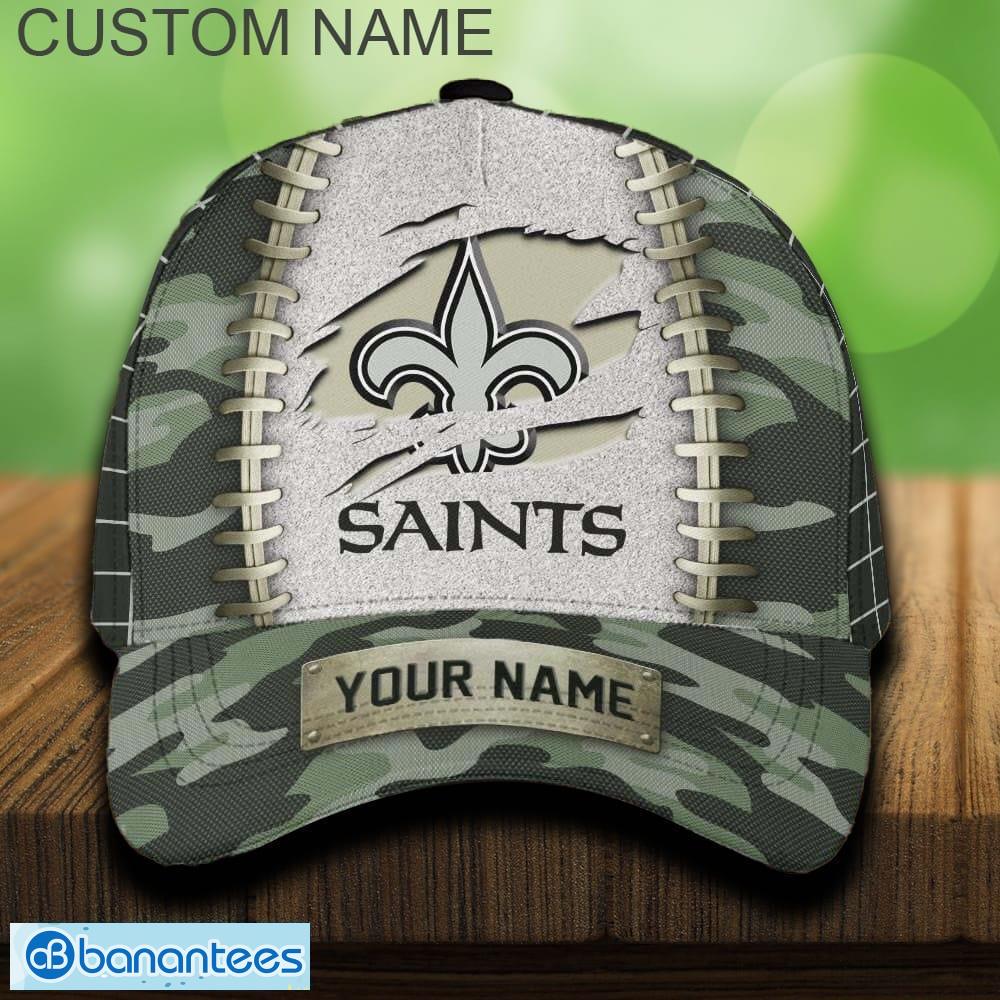 new orleanssaints 3d hat and cap beach design camo green for fans gift custom name image New OrleansSaints 3D Hat And Cap Beach Design Camo Green For Fans Gift Custom Name - New OrleansSaints 3D Hat And Cap Camo_1