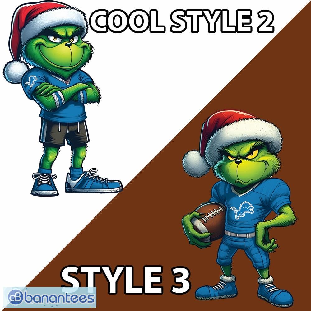 nfl detroit lions grinch style ugly christmas 3d sweater gift for adult 2 image NFL Detroit Lions Grinch Style Ugly Christmas 3D Sweater Gift For Adult - NFL Detroit Lions New Grinch Ugly Christmas Sweater Photo 3