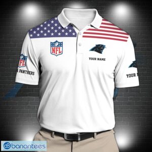 Carolina Panthers Sport Polo Shirt Custom Name Sport Gifts Ideas For Father's Days Product Photo 2