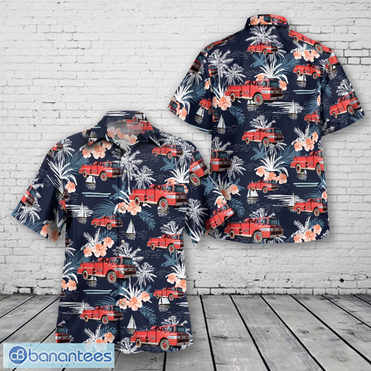 old ford fire truck hawaiian shirt image Old Ford Fire Truck Hawaiian Shirt - Old Ford Fire Truck Hawaiian Shirt-1