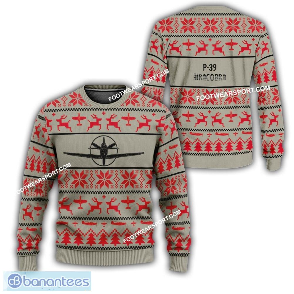 p 39 airacobra p39 aircraft new knitted christmas sweater gift for vetetan image P-39 Airacobra P39 Aircraft New Knitted Christmas Sweater Gift For Vetetan - P-39 Airacobra P39 Aircraft New Knitted Christmas Sweater Gift For Vetetan