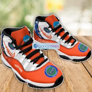 Florida Gators Air Jordan 11 Sneakers Custom Name Special Shoes For Fans Product Photo 3