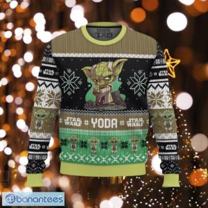 Yoda Star Wars Ugly Sweater Tradition Ugly Christmas Sweater Gift For Adult - Yoda Star Wars Ugly Sweater Photo_1