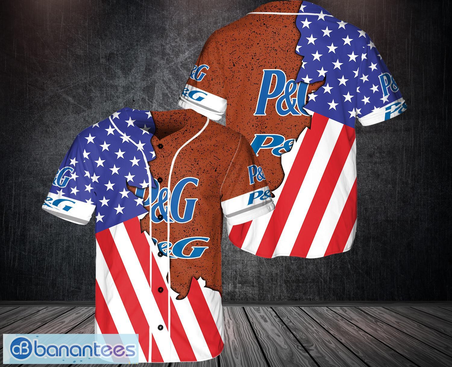 pampg 3d printed baseball jersey shirt for men and women unique gift image p&g 3D Printed Baseball Jersey Shirt For Men And Women Unique Gift Product Photo 1