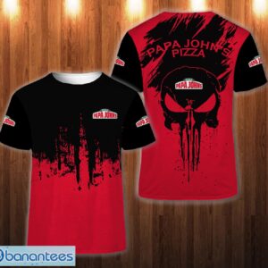 papa john's pizza Limited 3D T-Shirt Product Photo 1