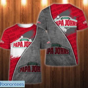 papa john's pizza Lover Limited 3D T-Shirt Product Photo 1