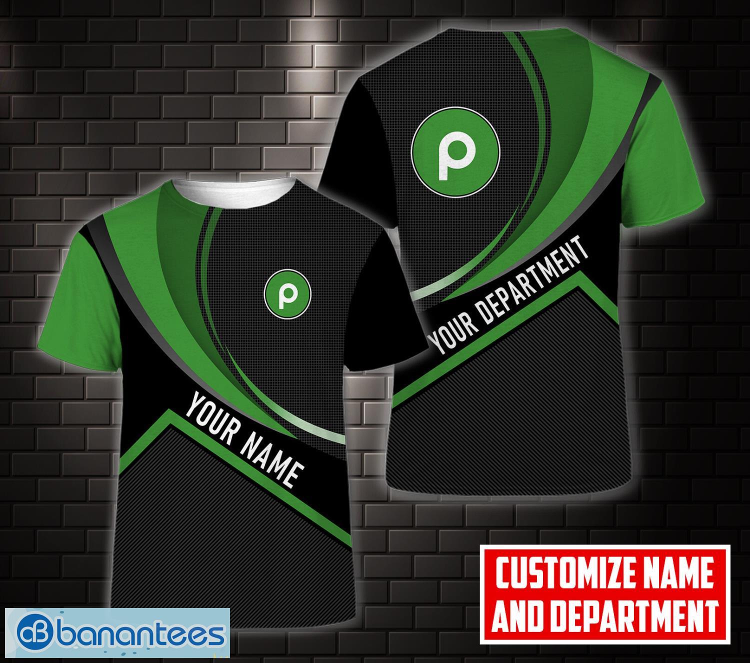 personalized custom name publix 3d t shirt all printed unisex t shirt image PERSONALIZED Custom Name publix 3D T-Shirt All Printed Unisex T-Shirt Product Photo 1