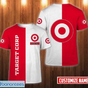 PERSONALIZED Custom Name target Limited 3D T-Shirt Product Photo 1