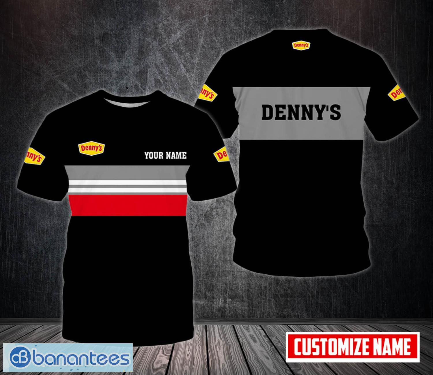 personalized dennys 3d t shirt all printed unisex t shirt custom name image PERSONALIZED denny's 3D T Shirt All Printed Unisex T Shirt Custom Name Product Photo