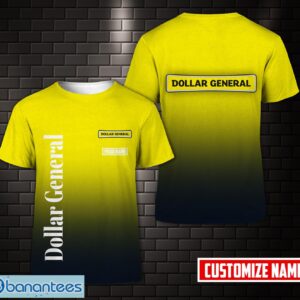 PERSONALIZED dollar general Team 3D T-Shirt Team 3D T-Shirt Product Photo 1
