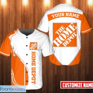 PERSONALIZED home depot 3D Printed Baseball Jersey Shirt For Men And Women Unique Gift Product Photo 1