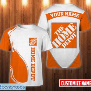 PERSONALIZED home depot Limited 3D T-Shirt Custom Name Product Photo 1