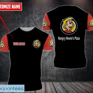 PERSONALIZED Hungry Howie's Pizza AOP 3D T-shirt For Men And Women Custom Name Product Photo 1