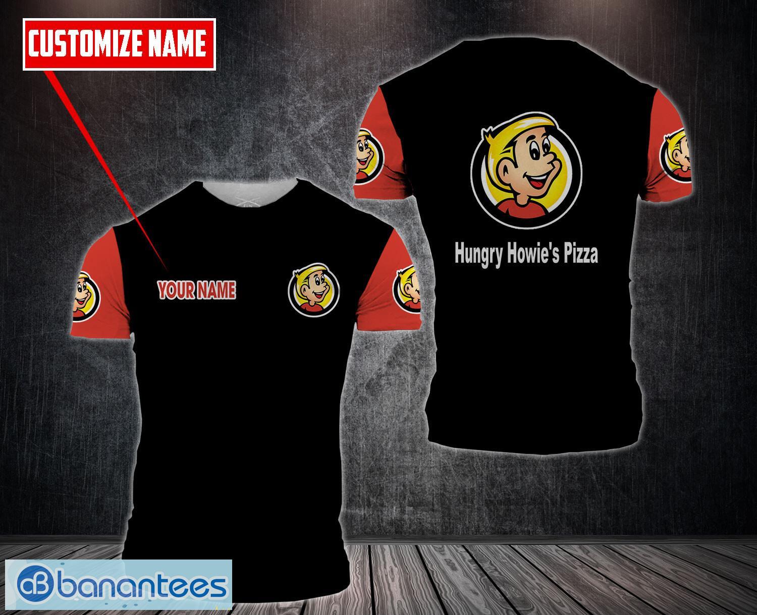personalized hungry howies pizza aop 3d t shirt for men and women custom name image PERSONALIZED Hungry Howie's Pizza AOP 3D T shirt For Men And Women Custom Name Product Photo
