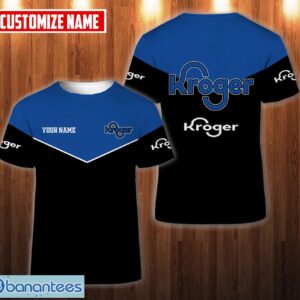 PERSONALIZED kroger AOP Custom Name 3D T-shirt For Men And Women Product Photo 1