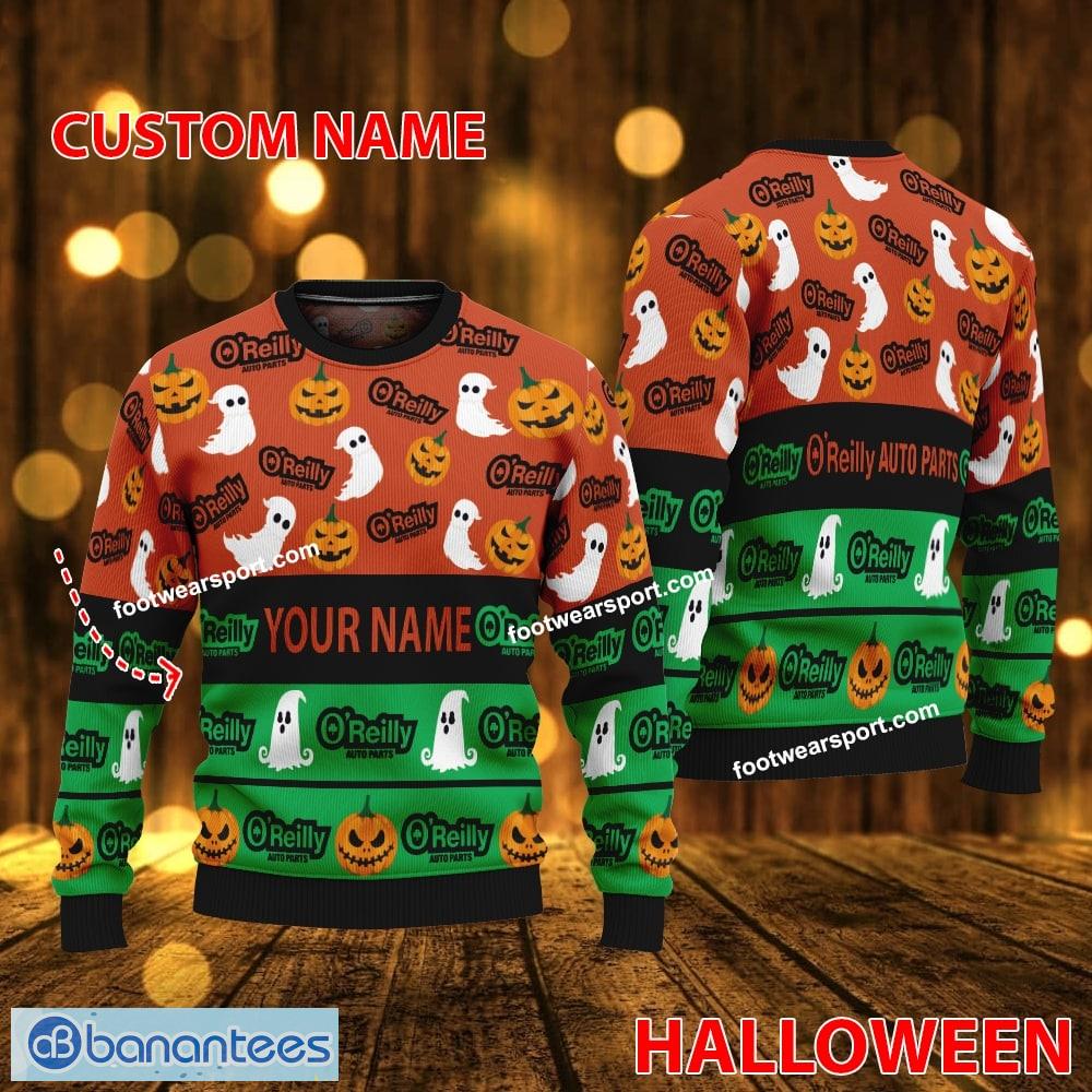 personalized oreilly auto parts halloween ugly christmas sweater for fans image Personalized O'Reilly Auto Parts Halloween Ugly Christmas Sweater For Fans Product Photo