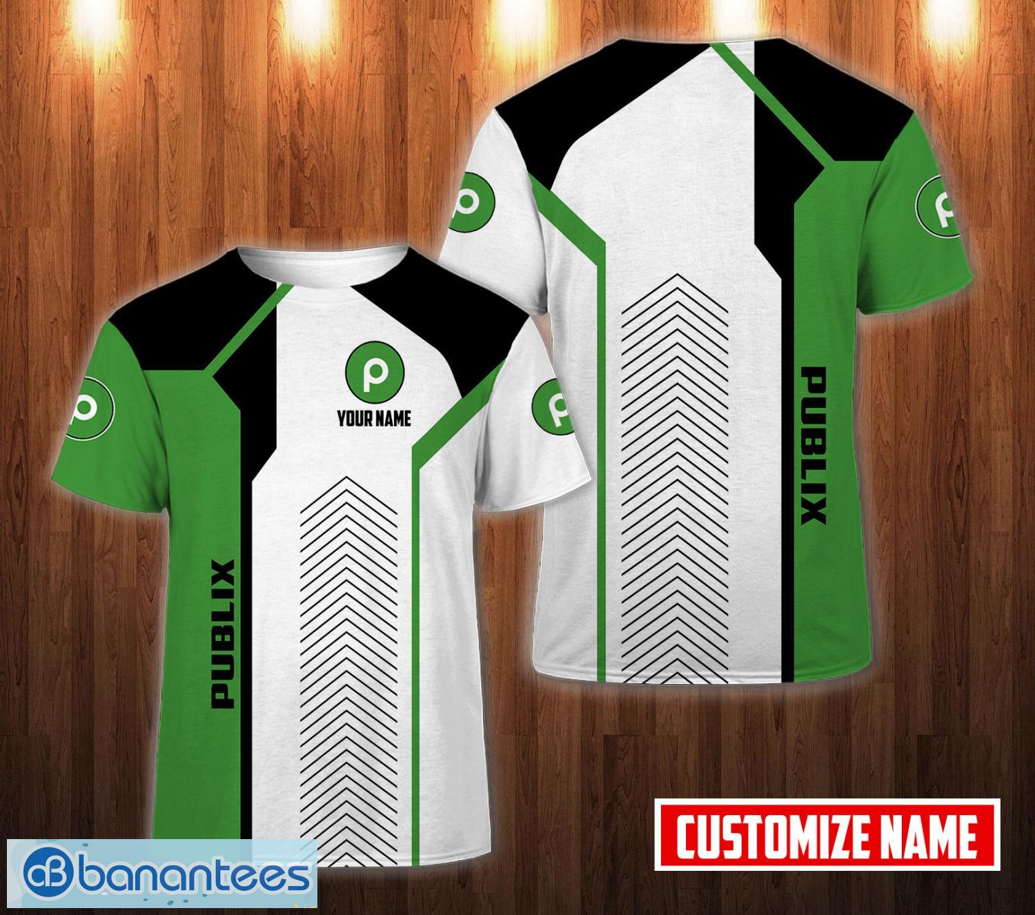 personalized publix 3d t shirt all printed custom name unisex t shirt image PERSONALIZED publix 3D T-Shirt All Printed Custom Name Unisex T-Shirt Product Photo 1