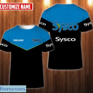 PERSONALIZED sysco Limited Custom Name 3D T-Shirt Product Photo 1