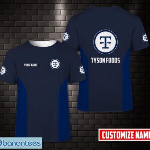 PERSONALIZED tyson foods AOP 3D T-shirt For Men And Women Custom Name Product Photo 1