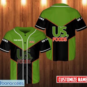 PERSONALIZED us foods 3D Printed Baseball Jersey Shirt For Men And Women Unique Gift Product Photo 1