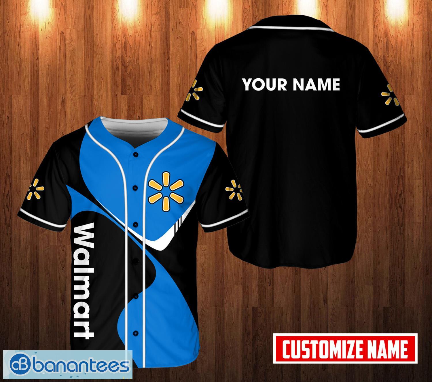 personalized walmart 3d printed baseball jersey shirt for men and women unique gift image PERSONALIZED walmart 3D Printed Baseball Jersey Shirt For Men And Women Unique Gift Product Photo 1