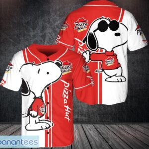 pizza hut 3D Printed Baseball Jersey Shirt For Men And Women Unique Gift Product Photo 1