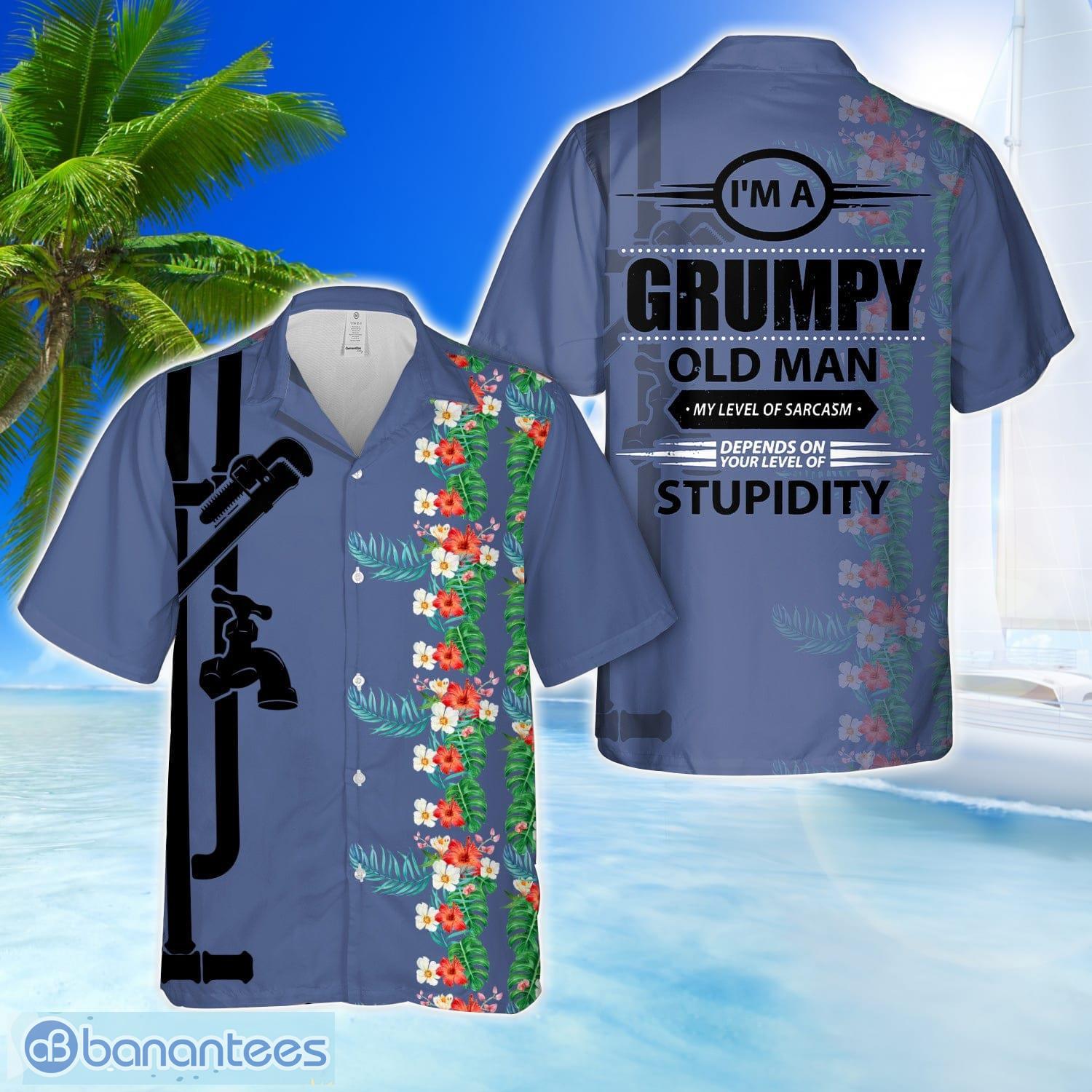 plumber 3d hawaiian shirt beach team gift image Plumber 3D Hawaiian Shirt Beach Team Gift Product Photo 1
