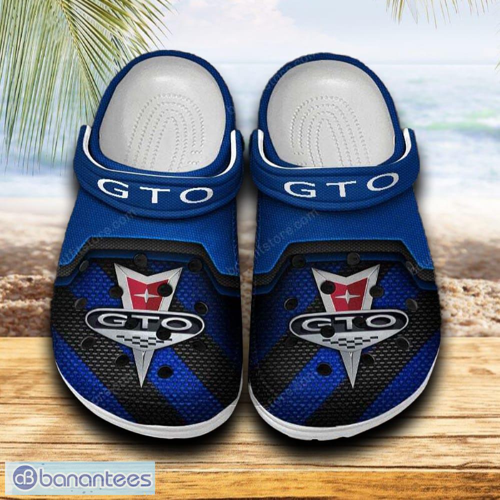 pontiac gto car clog shoes blue color new gift for fans custom name image Pontiac GTO Car Clog Shoes Blue Color New Gift For Fans Custom Name - Pontiac GTO Car Clog Shoes Blue Color New Gift For Fans Custom Name