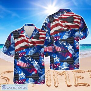 US Air Force SR-71A Blackbird 61-7972 'Skunkworks' Aloha Hawaiian Shirt Product Photo 1