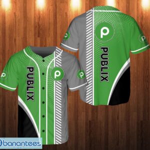 publix 3D Printed Baseball Jersey Shirt For Men And Women Unique Gift Product Photo 1