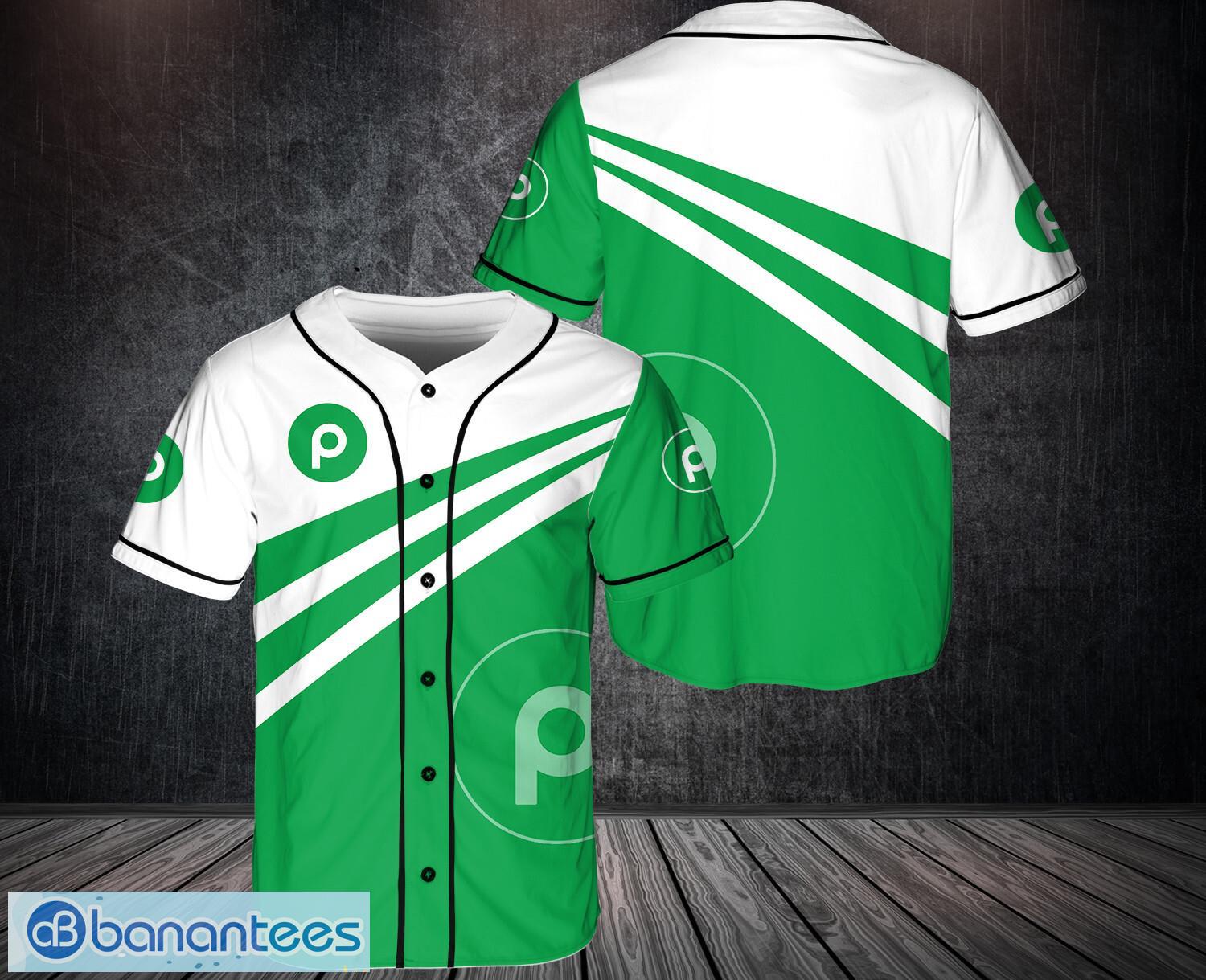 publix 3d printed baseball jersey shirt for men and women image publix 3D Printed Baseball Jersey Shirt For Men And Women Product Photo 1