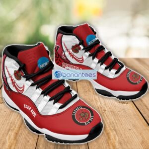 Cornell Big Red Air Jordan 11 Sneakers Custom Name Special Shoes For Fans Product Photo 3