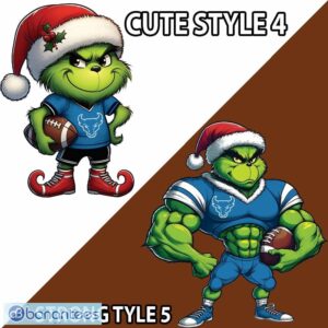 NCAA Buffalo Bulls New Grinch Ugly Christmas Sweater AOP Gift For Men And Women - NCAA Buffalo Bulls New Grinch Ugly Christmas Sweater Photo 4