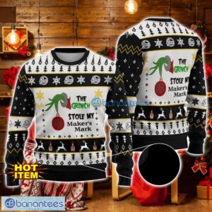 Grinch Stole Maker_s Mark AOP Ugly Christmas Sweater Christmas Gift Gift For Family Product Photo 1