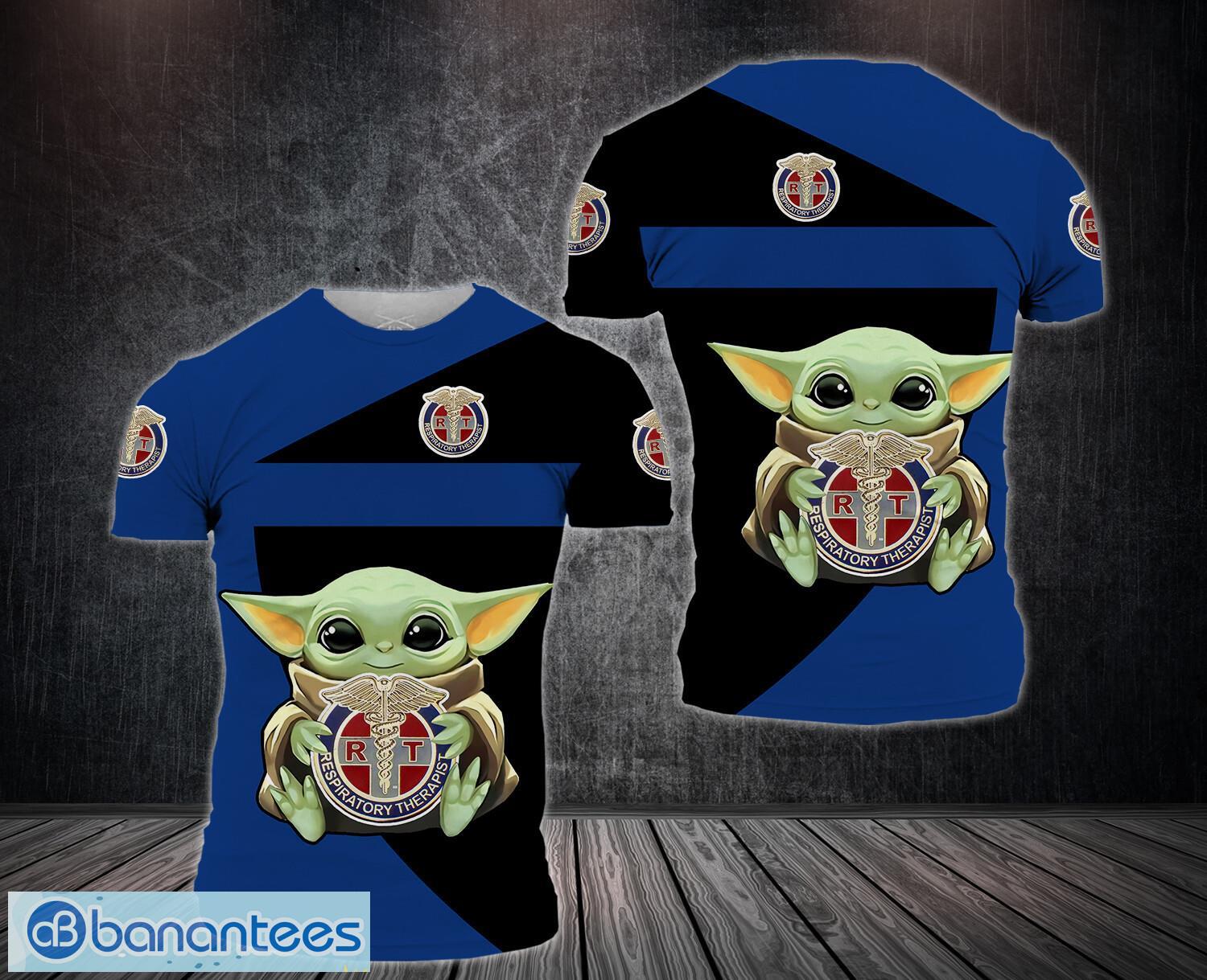 respiratory therapist 3d full printing team 3d t shirt image Respiratory Therapist 3D Full Printing Team 3D T-Shirt Product Photo 1