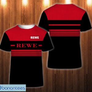 rewe Team 3D T-Shirt Black red All printed Shirt Product Photo 1