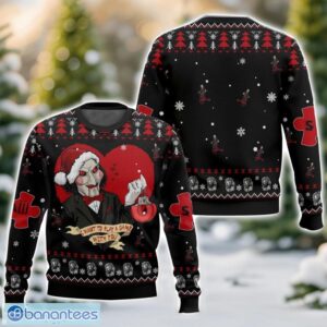 Jigsaw Horror Ugly Christmas Sweater 3D All Printed Sweater Christmas Gift Product Photo 1