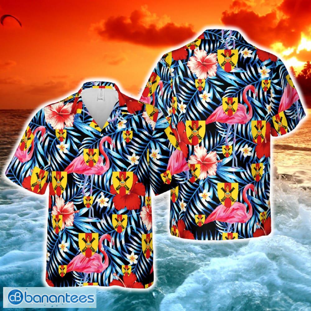 royal danish army north jutland artillery regiment hawaiian shirt image Royal Danish Army North Jutland Artillery Regiment Hawaiian Shirt - Royal Danish Army North Jutland Artillery Regiment Hawaiian Shirt-1