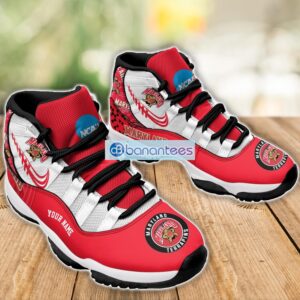 Maryland Terrapins Air Jordan 11 Sneakers Custom Name Special Shoes For Fans Product Photo 3