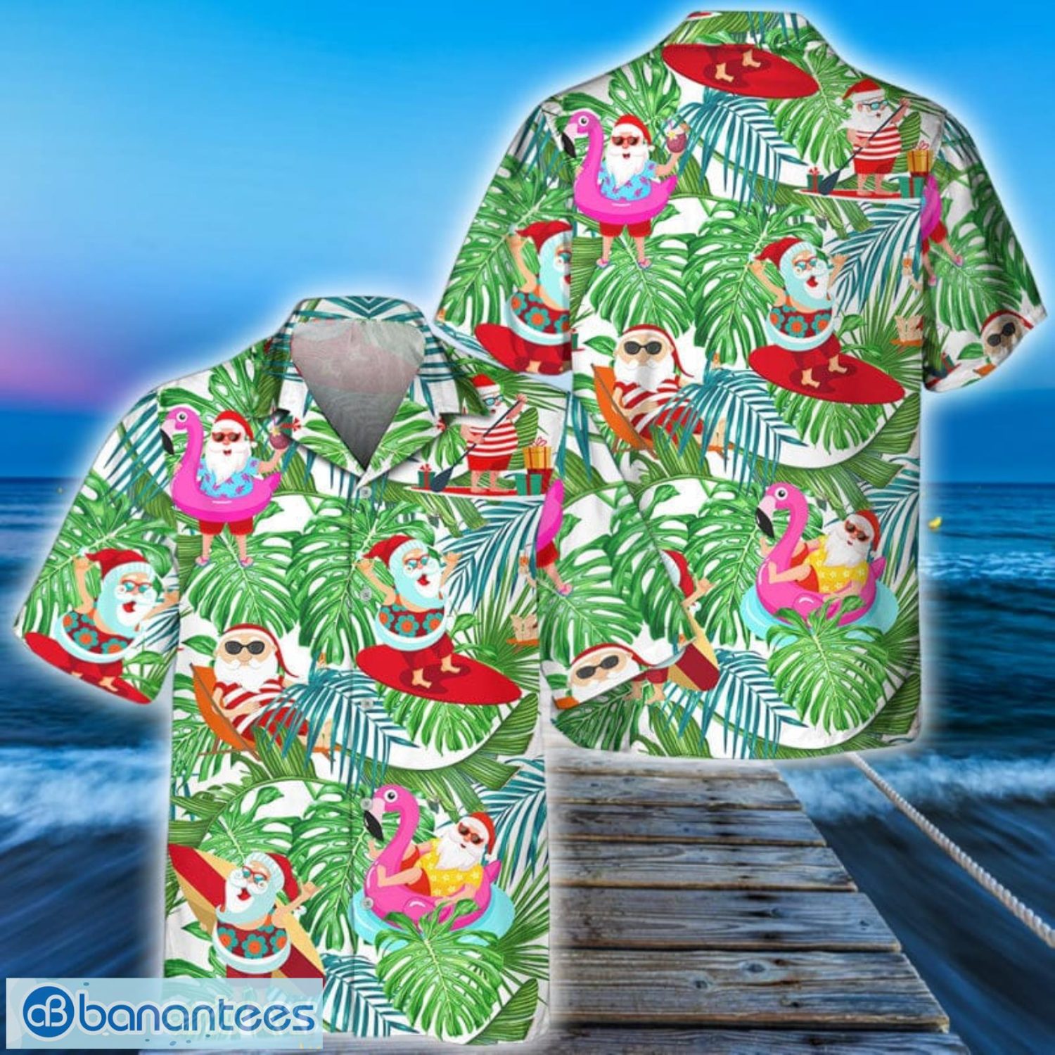 santa-funny-tropical-flower-pattern-all-over-print-hawaiian-shirt-for-men-and-women.jpg Santa Funny Tropical Flower Pattern All Over Print Hawaiian Shirt For Men And Women Product Photo