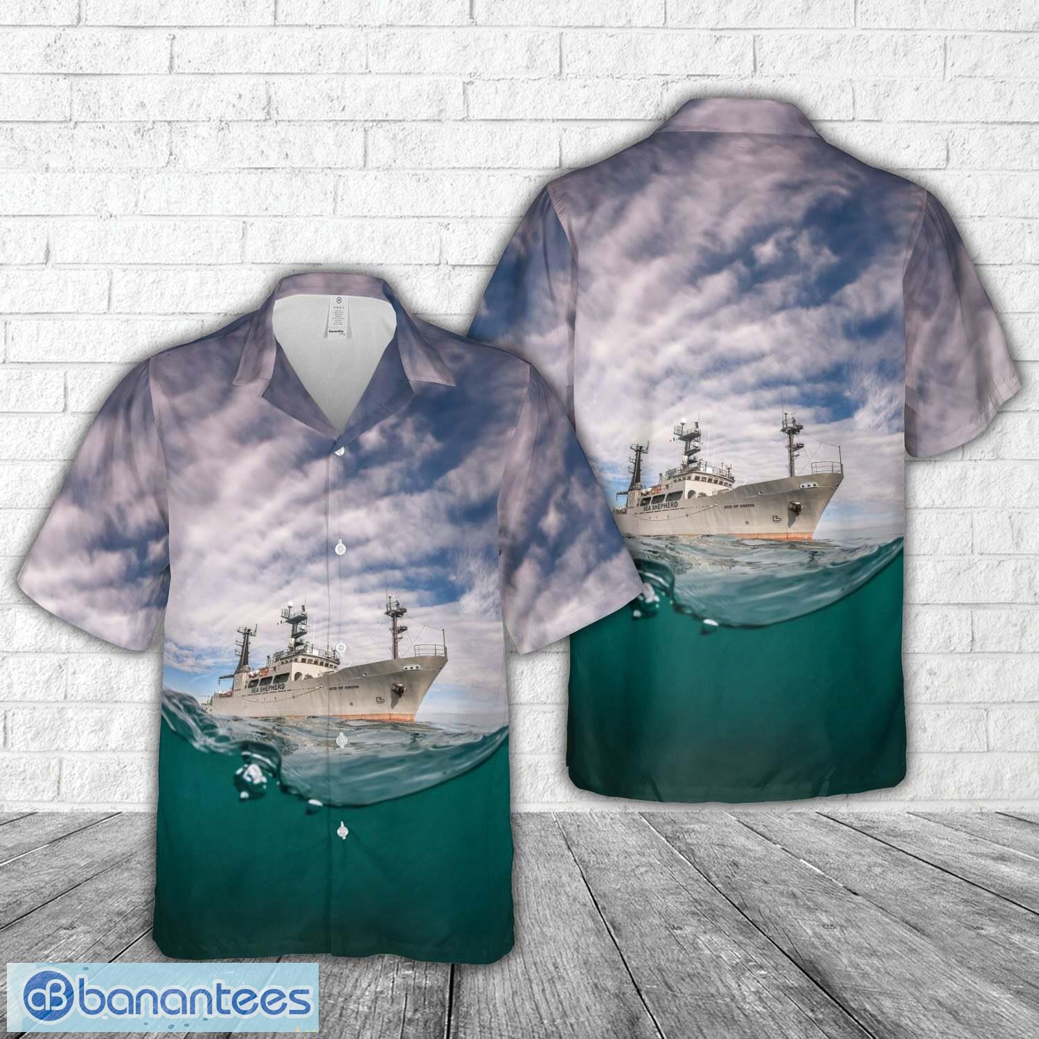 sea shepherd my age of union hawaiian shirt image Sea Shepherd MY Age of Union Hawaiian Shirt - Sea Shepherd MY Age of Union Hawaiian Shirt-1