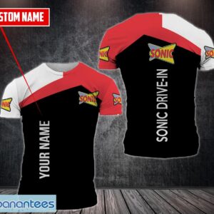 Sonic Drive-In AOP 3D T-shirt For Men And Women Custom Name Product Photo 1