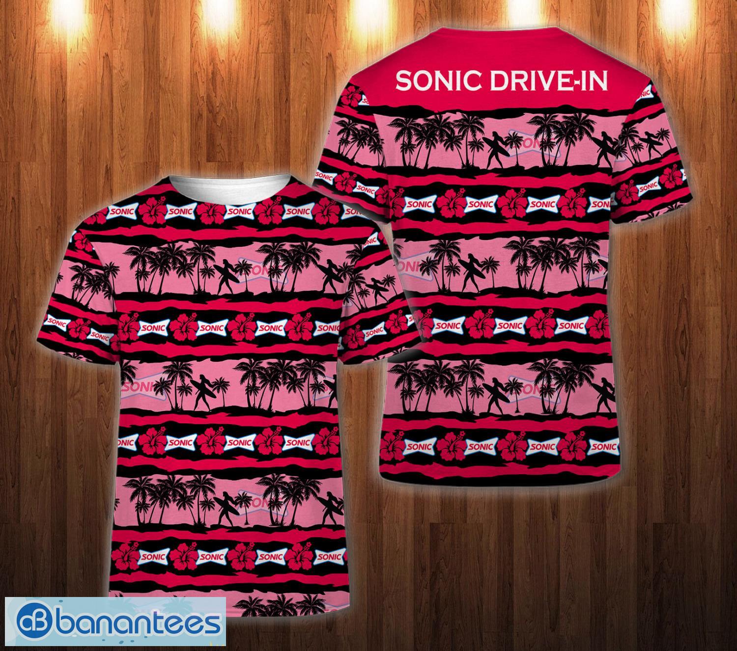sonic drive in limited 3d t shirt all printed image sonic drive-in Limited 3D T-Shirt All Printed Product Photo 1