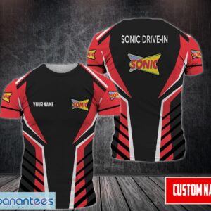 sonic drive-in Limited 3D T-Shirt Custom Name Product Photo 1