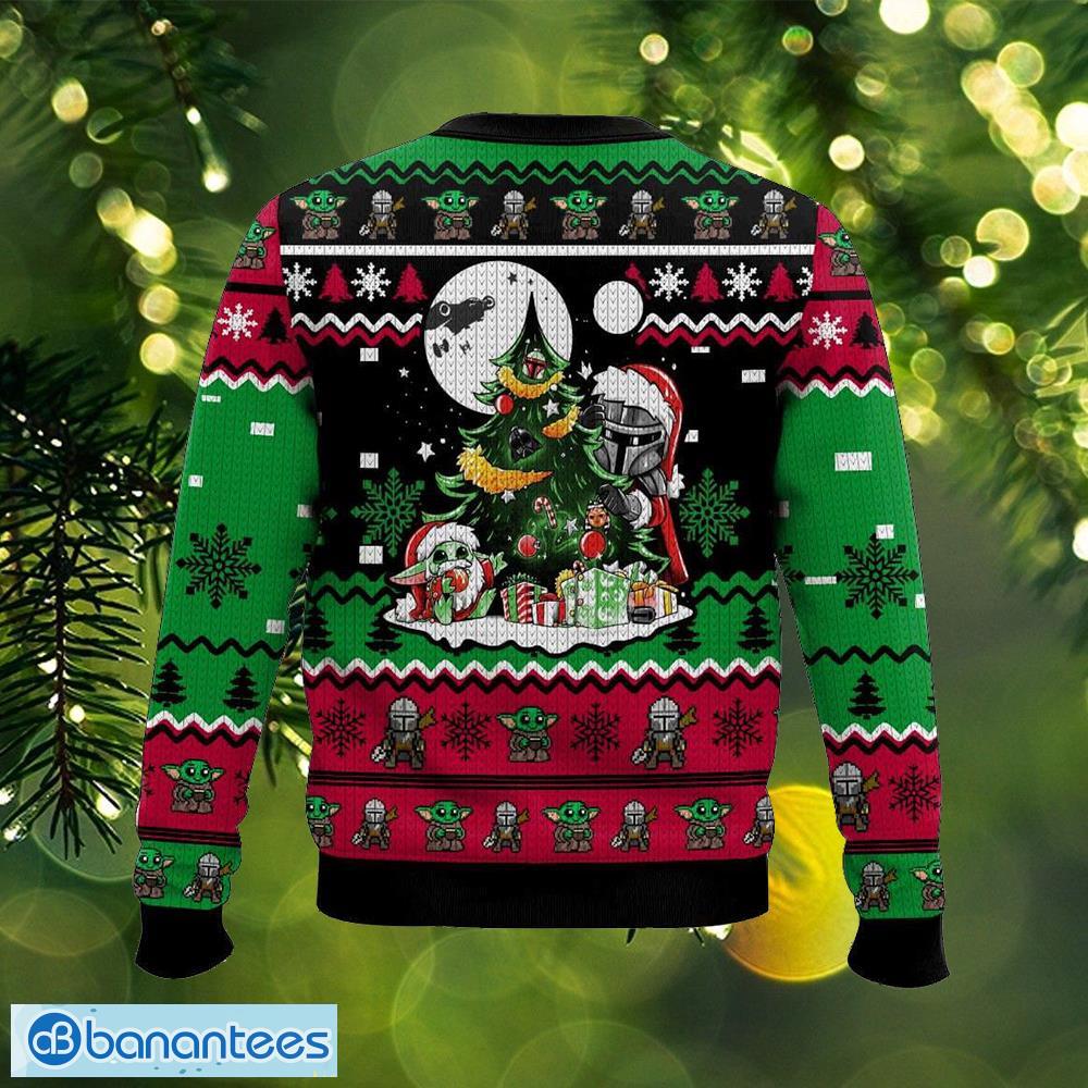 star wars mandalorian ugly sweater frozen ugly christmas sweater gift for men and women 1 image Star Wars Mandalorian Ugly Sweater Frozen Ugly Christmas Sweater Gift For Men And Women - Star Wars Mandalorian Ugly Sweater Photo_2
