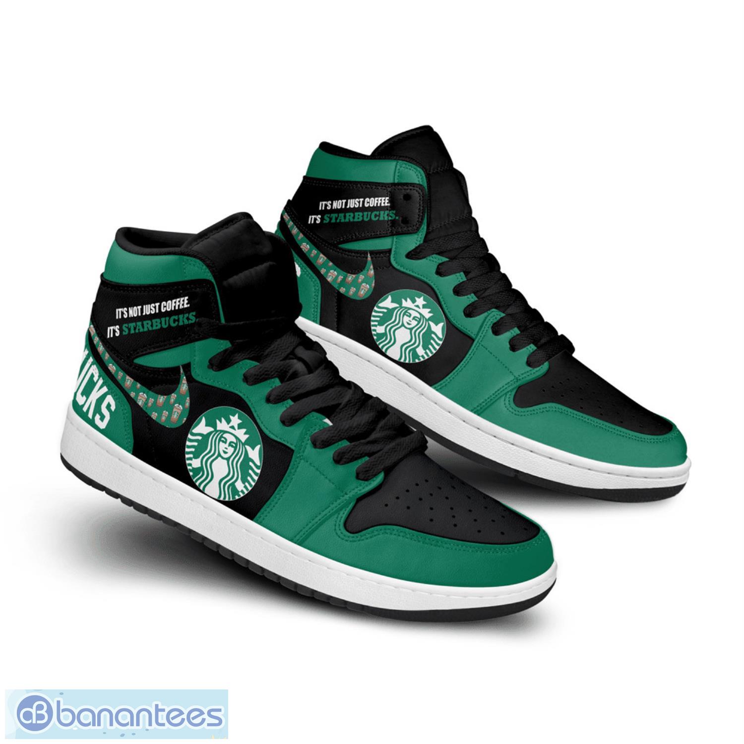 starbucks air jordan hightop sneakers shoes for men and women aj1 sneakers 1 image Starbucks Air Jordan Hightop Sneakers Shoes For Men And Women AJ1 Sneakers Product Photo 2
